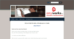 Desktop Screenshot of amyworks.com